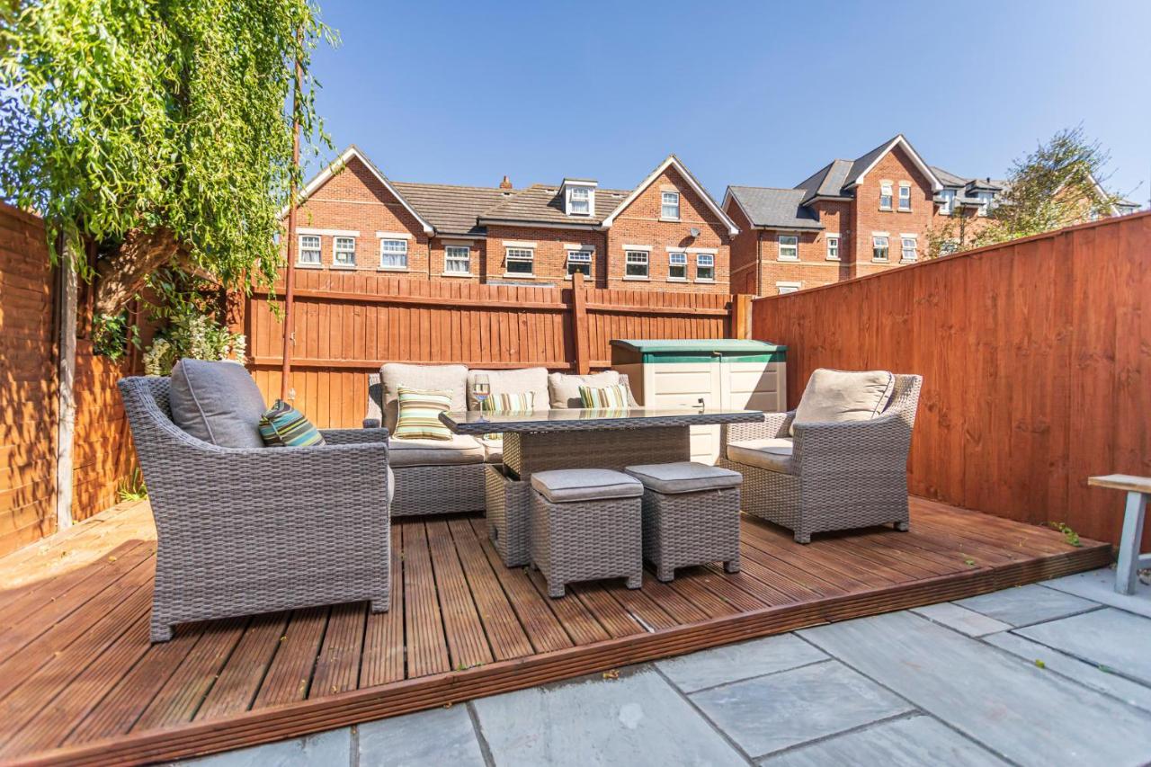 Modern 3 Bed, Heart Of Ashley Cross, 5 Mins To Sandbanks Poole Exterior photo